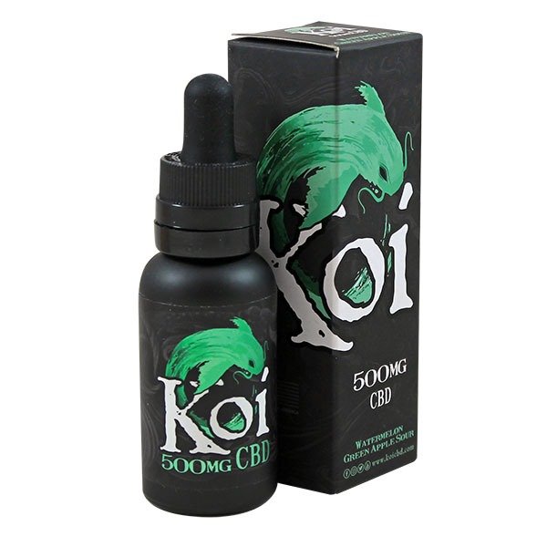 Watermelon Green Apple Sour 30ml CBD E Liquid By Koi CBD – 250mg