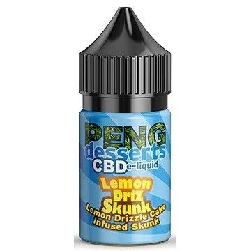 Lemon Driz Skunk Desserts CBD E Liquid 30ml By Peng Vapour – 1000mg