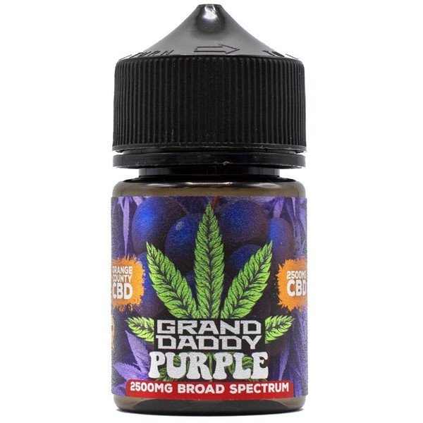 Grandaddy Purple CBD E Liquid 50ml By Orange County CBD – 2500mg