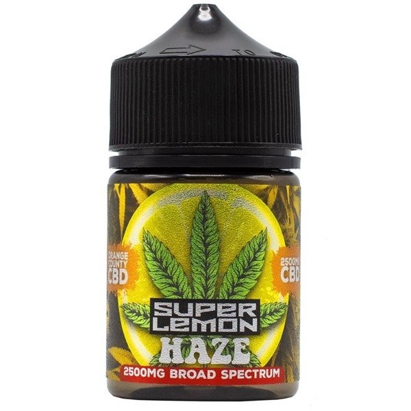 Super Lemon Haze CBD E Liquid 50ml By Orange County CBD – 2500mg