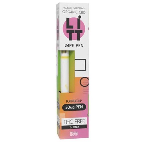 Rainbow Litt CBD Vape Pen 50mg By IVG