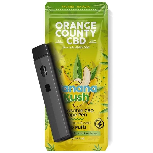 Disposable CBD Vape 600mg By Orange County – Mimosa view 3