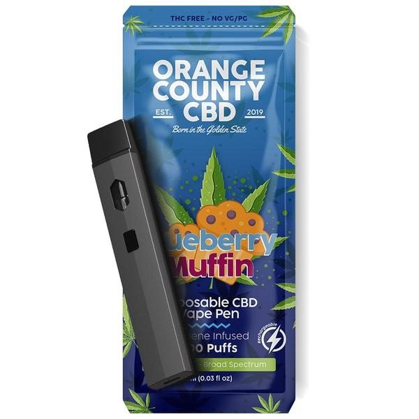 Disposable CBD Vape 600mg By Orange County – Mimosa view 4