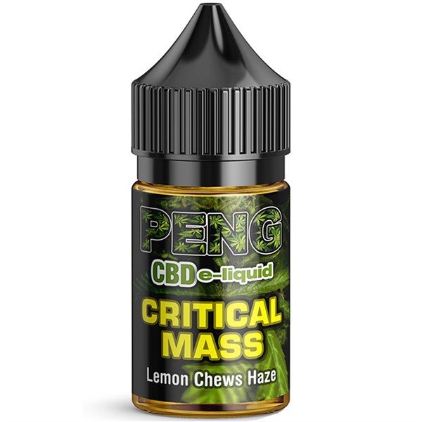 Critical Mass CBD E Liquid 30ml By Peng Vapour Co – 1000mg