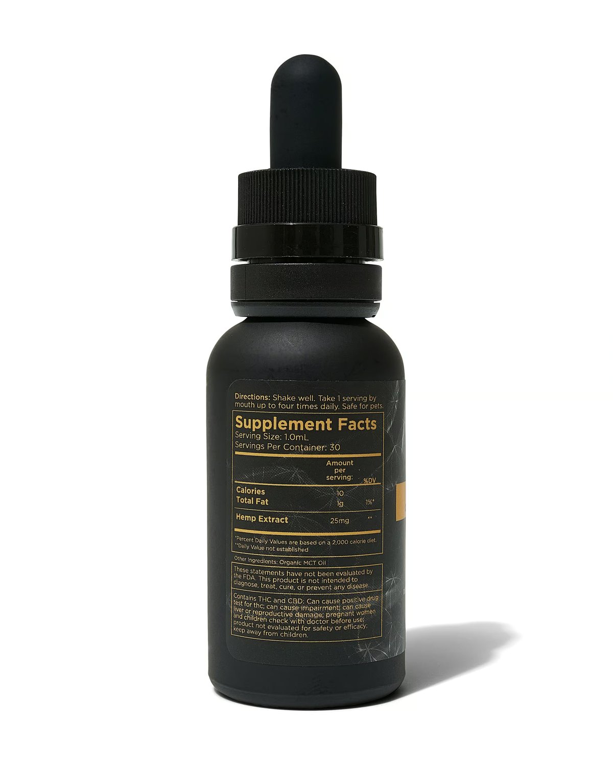 CBD Tincture: Full-Spectrum (30mL or 120mL) – 3000mg Natural Flavor view 2