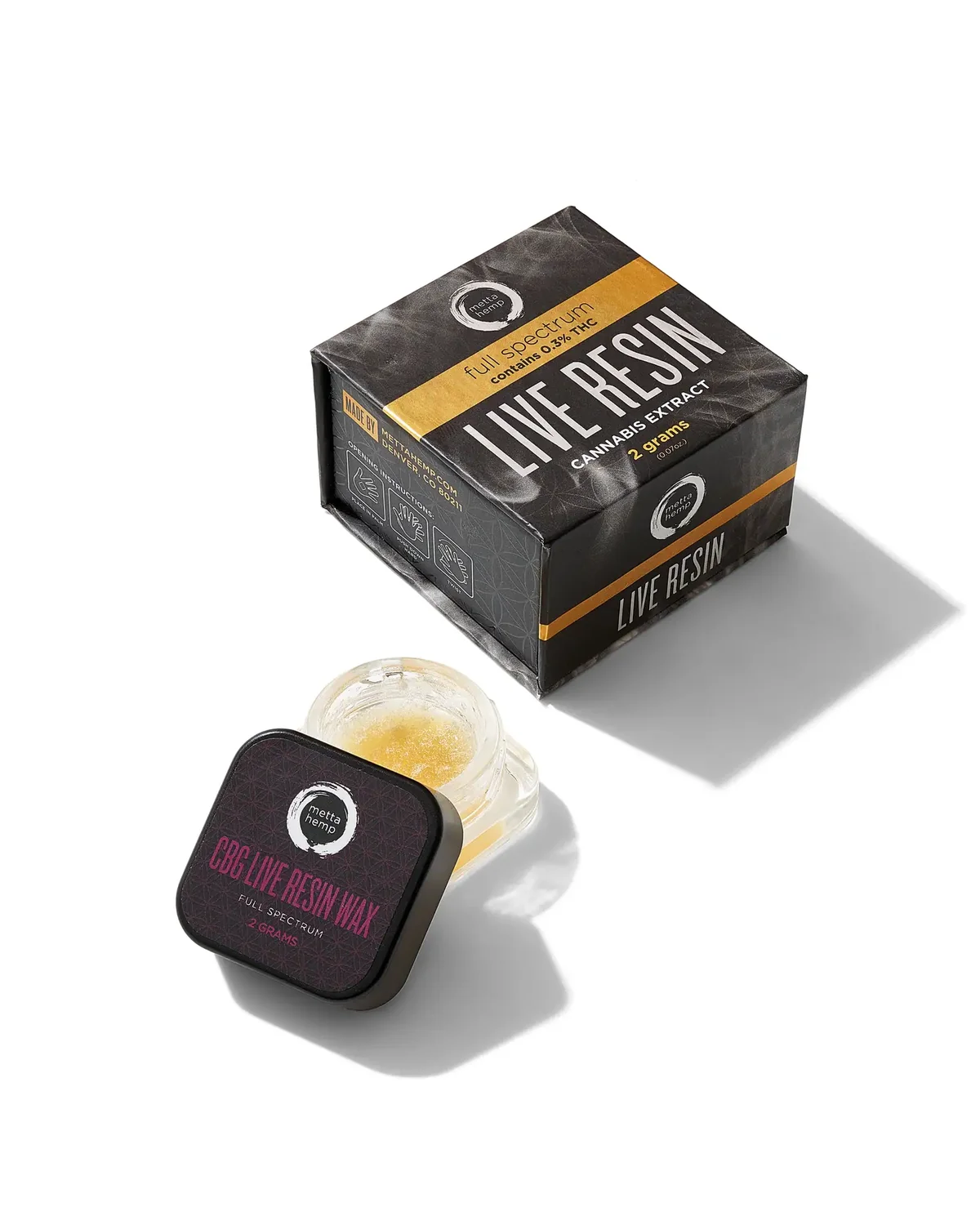 CBG Live Resin Wax – 2 grams