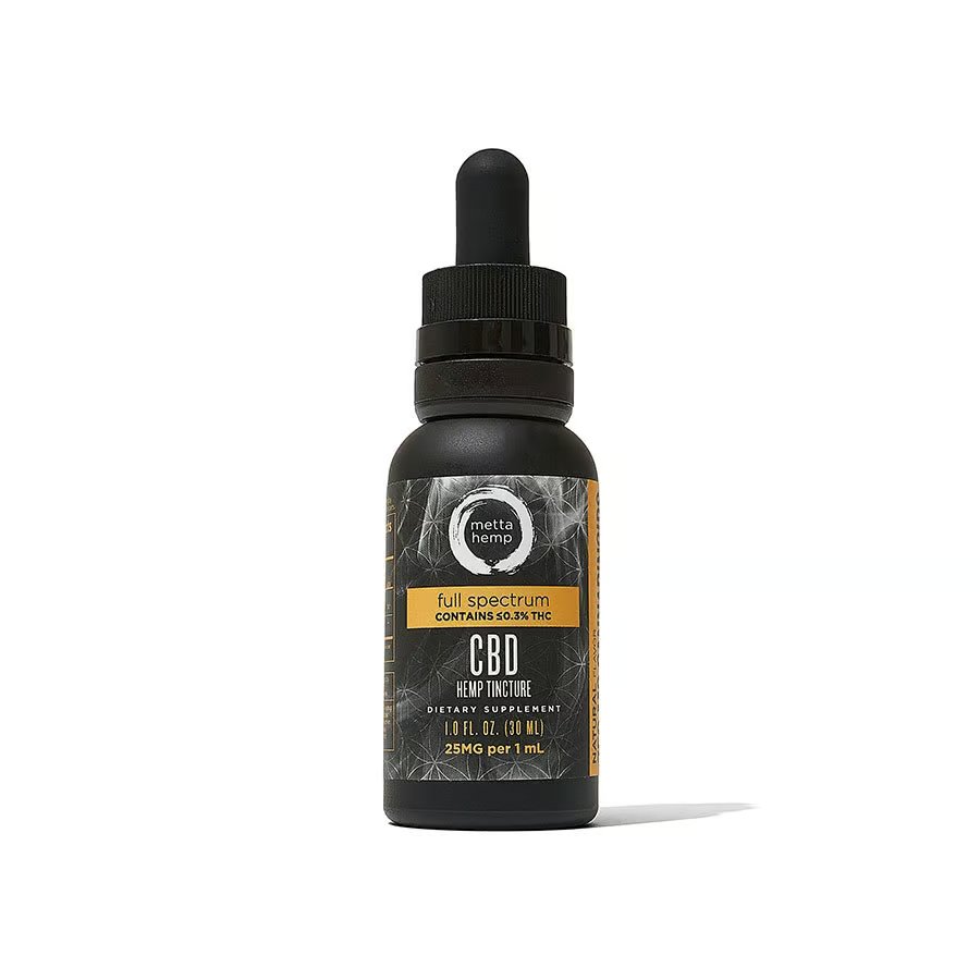 CBD Tincture: Full-Spectrum (30mL or 120mL) – 750mg Natural Flavor