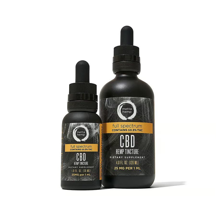 CBD Tincture: Full-Spectrum (30mL or 120mL)