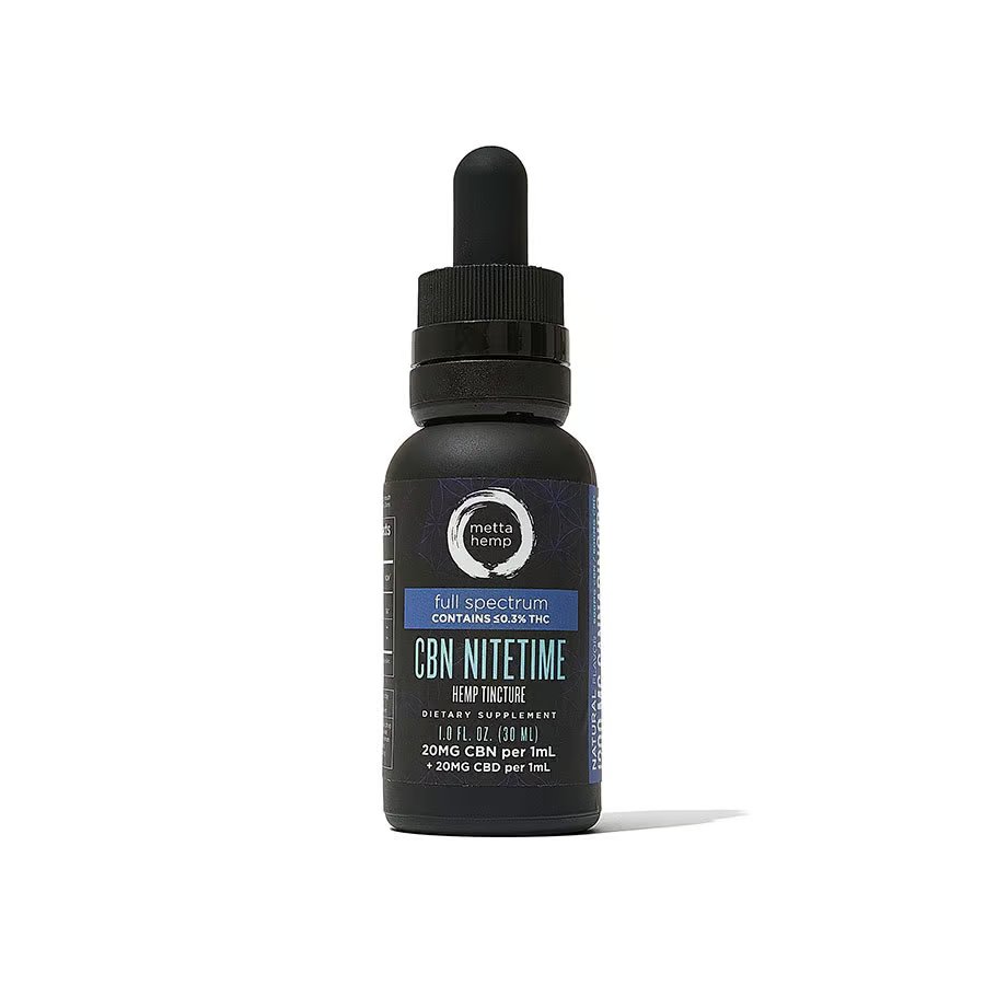 CBN Nitetime Tincture: Full-Spectrum (30mL or 120mL) – 30mL