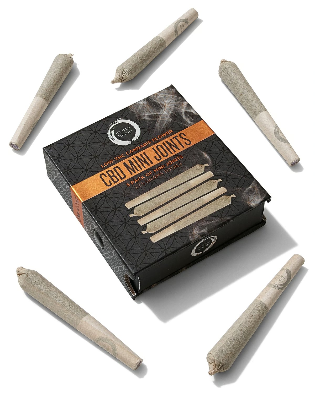 Mini Hemp Joints: CBD / CBG Blend,&nbsp;5-Pack – CBD/CBG - Twilight (Indica)