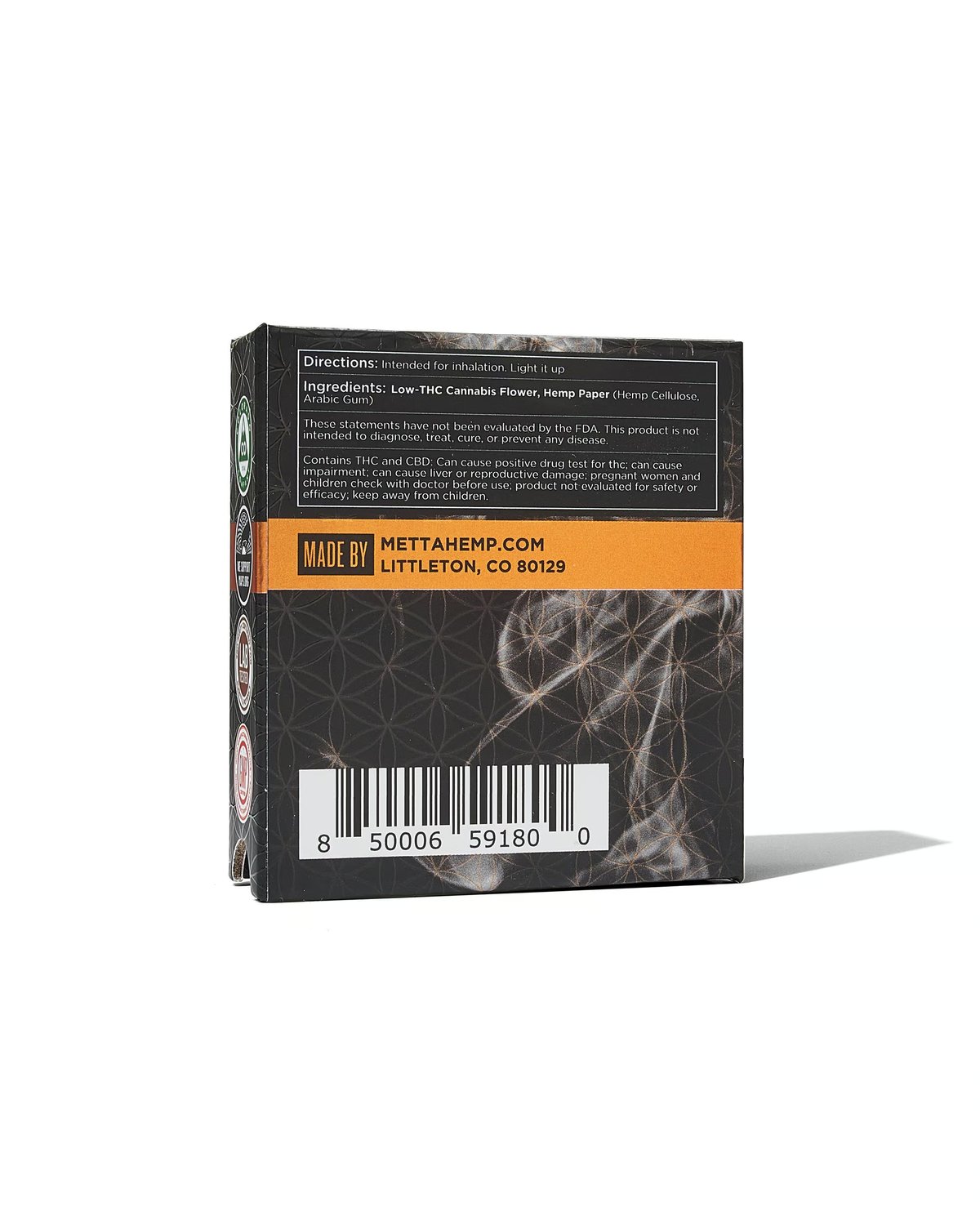 Mini Hemp Joints: CBD / CBG Blend,&nbsp;5-Pack – CBD/CBG - Twilight (Indica) view 2