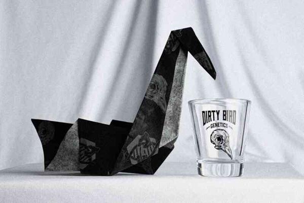 Dirty Bird Collectible Glass